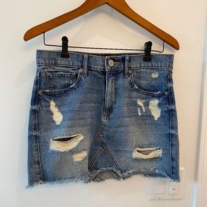 Jean Skirt from Express